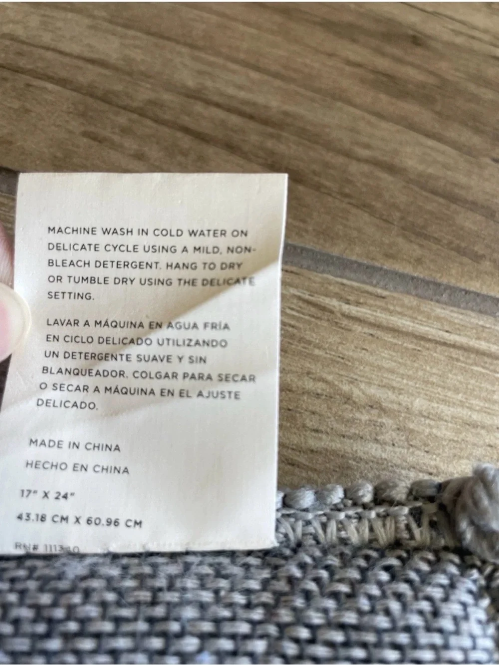Rifle Paper Co. Crafted by Loloi Flora Memory Foam Bath Mat 17 x 24
